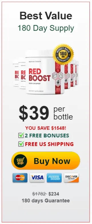 Red Boost 6 bottle order